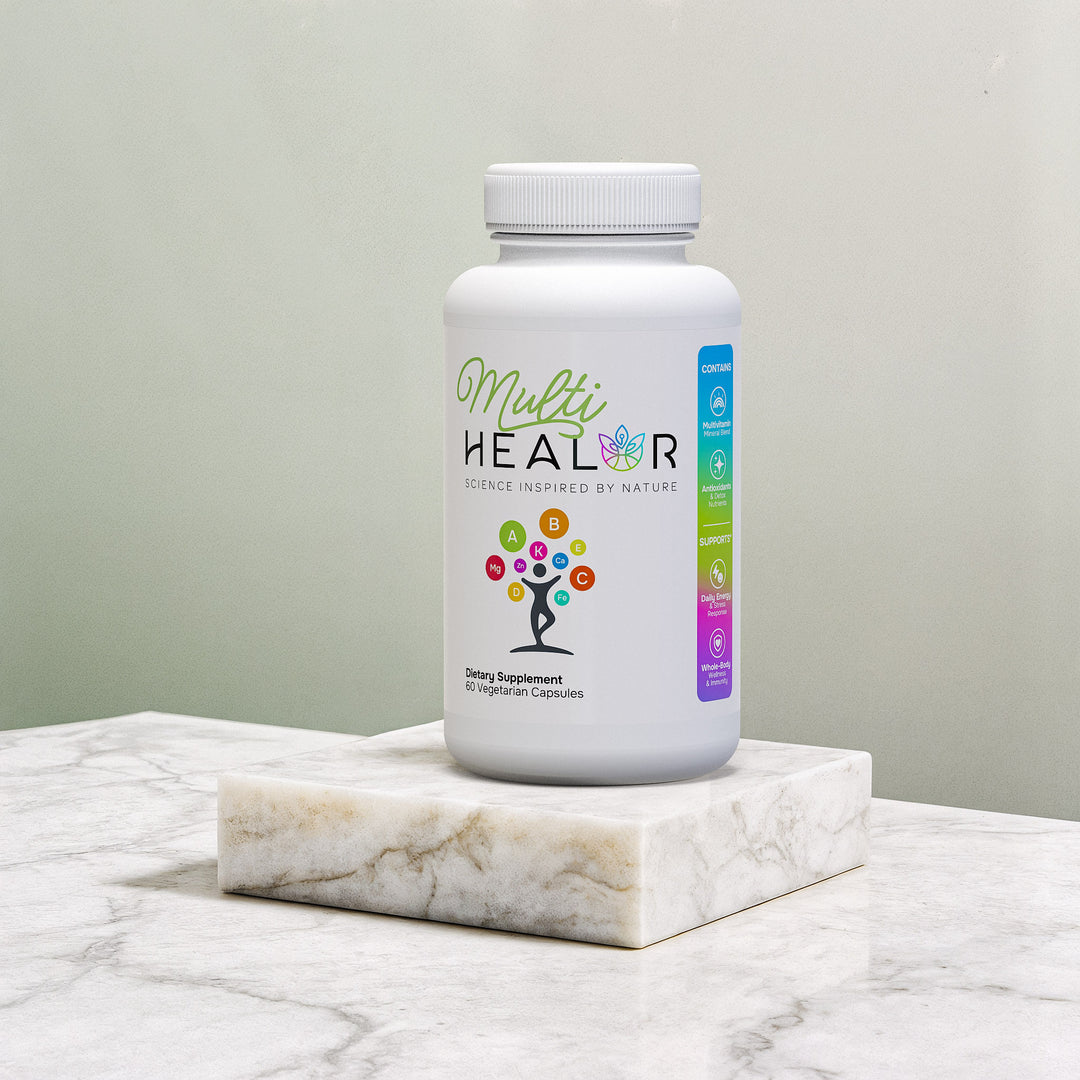 Daily multivitamin supplement with Quatrefolic folate and B vitamins