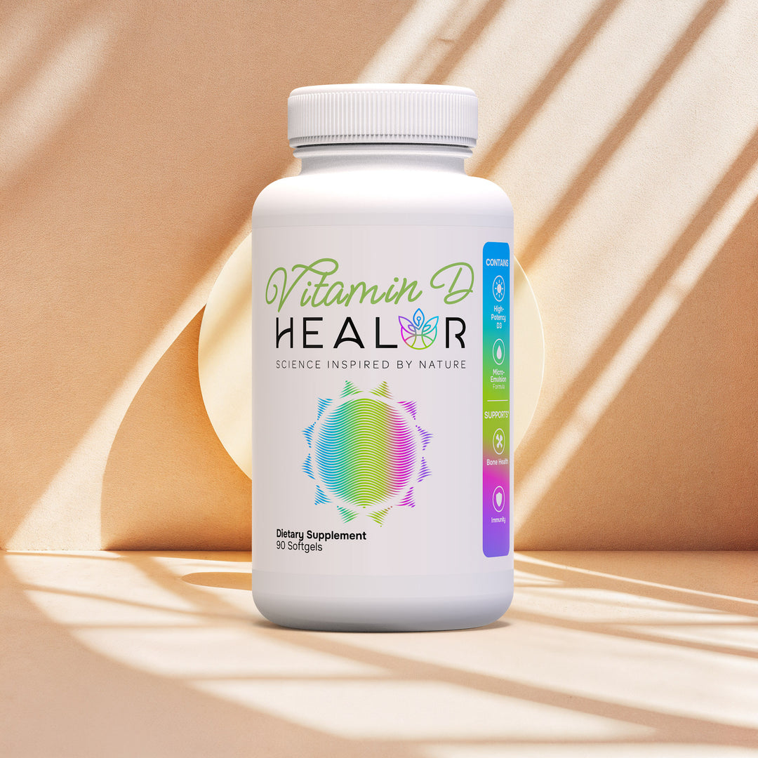 Vitamin D Healor softgel – bone, immune, and mood support
