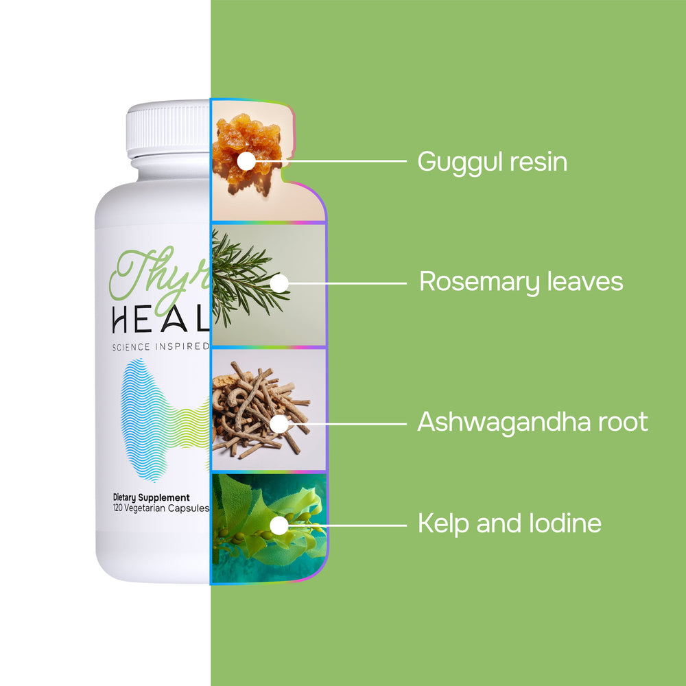 Thyroid Healor capsules with iodine, selenium, and ashwagandha